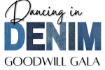 Dancing in Denim Goodwill of the Finger Lakes Gala Event Logo